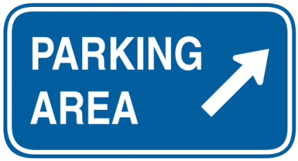 parking area sign