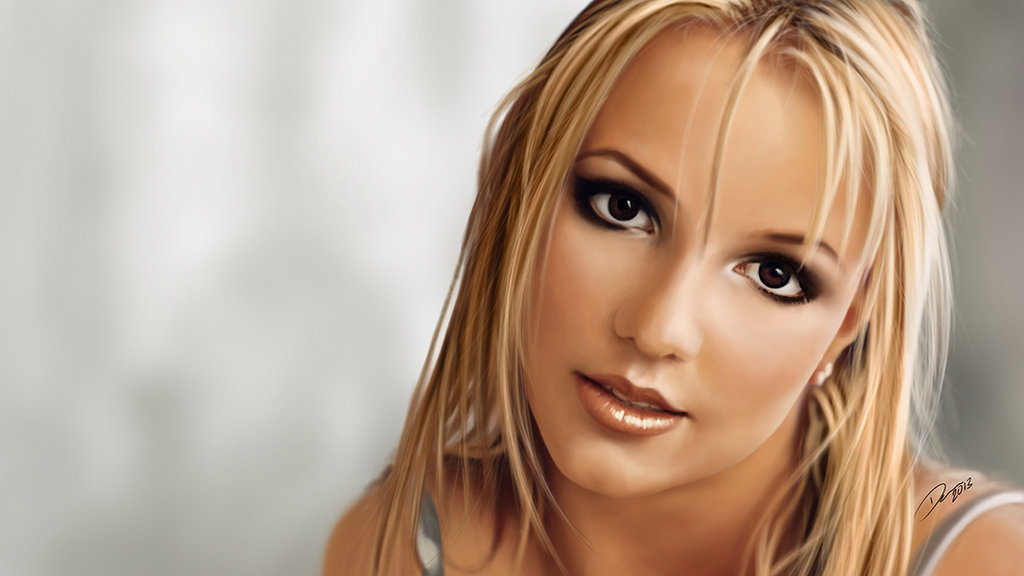 britney_spears_painting_in_photoshop_by_packwood-d5v3nat